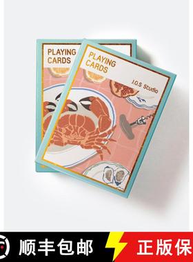 【3-4周达】Mediterranean Summer Playing Cards - Artist Designed Deck of Cards [9781488969287]
