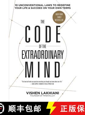 【3-4周达】The Code of the Extraordinary Mind: 10 Unconventional Laws to Redefine Your Life and Succe... [9780593135822]