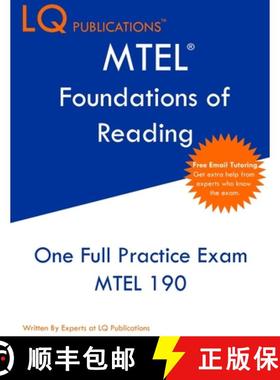 预订 MTEL Foundations of Reading: One Full Practice Exam - MTEL Foundations of Reading [9781649263193]