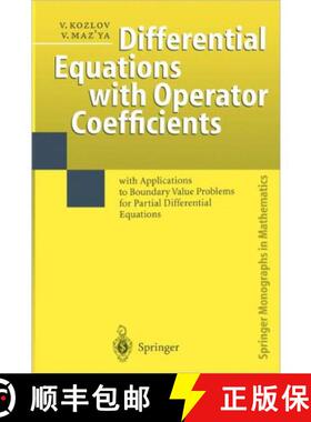 【3-4周达】Differential Equations with Operator Coefficients : with Applications to Boundary Value Pr... [9783642084539]