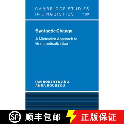 【3-4周达】Syntactic Change: A Minimalist Approach to Grammaticalization - Syntactic Change: A Minima... [9780521066846]