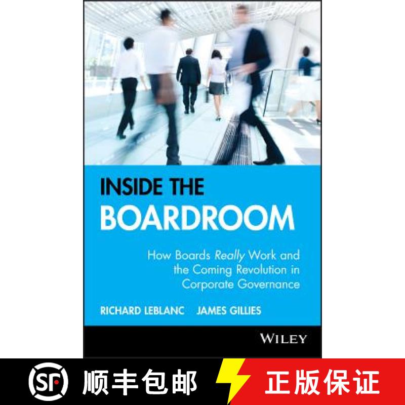 【3-4周达】Inside The Boardroom: How Boards Really Work And The Coming Revolution In Corporate Govern... [9780470835203]