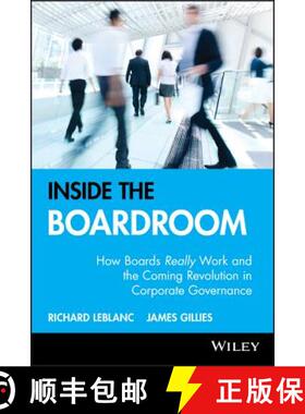 【3-4周达】Inside The Boardroom: How Boards Really Work And The Coming Revolution In Corporate Govern... [9780470835203]