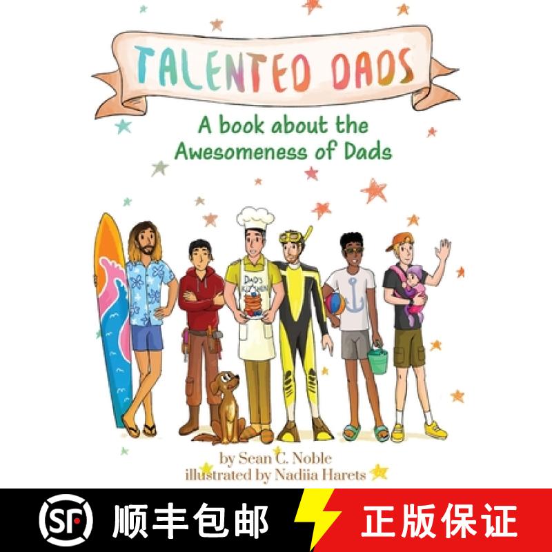 【3-4周达】Talented Dads: A book about the awesomeness of Dads [9798988694847]