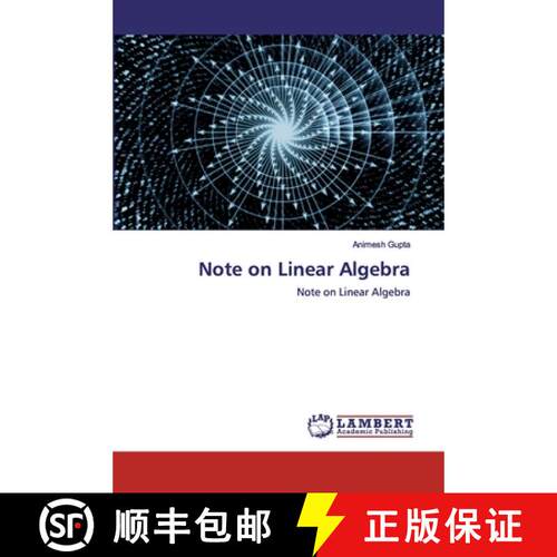 预订 Note on Linear Algebra [9786200530103]