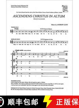 【3-4周达】Ascendens Christus in altum: Vocal score [9780193952560]