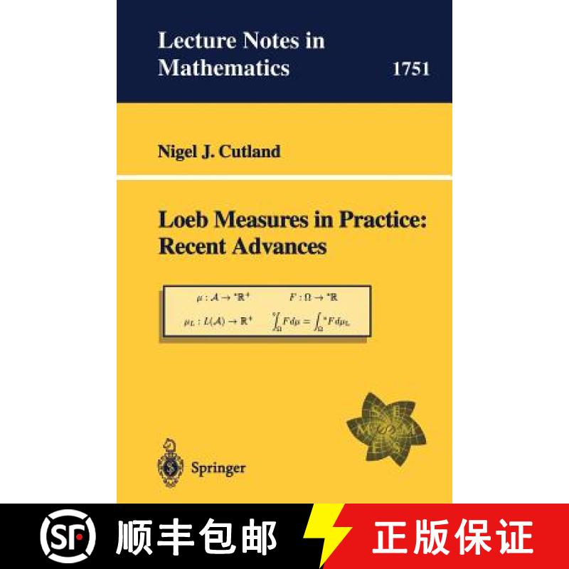 【3-4周达】Loeb Measures in Practice: Recent Advances : EMS Lectures 1997 [9783540413844]