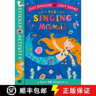Mermaid Singing Sticker Book 预订 9781529010923 The