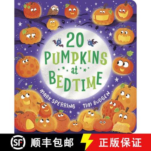 【3-4周达】Twenty Pumpkins at Bedtime (CBB) [9780702333736]