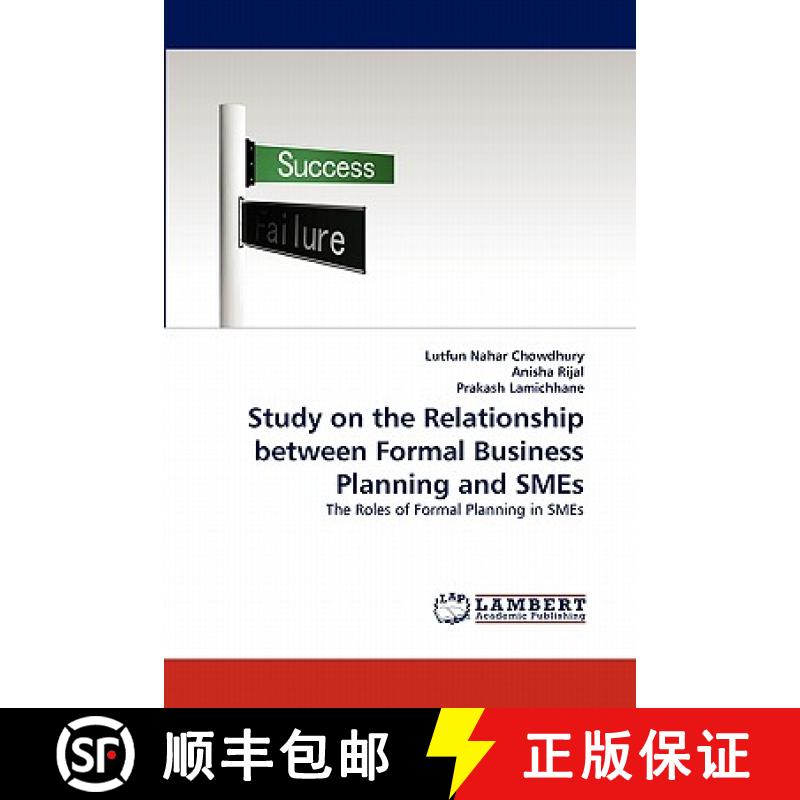 预订 Study on the Relationship between Formal Business Planning and SMEs [9783844397604]
