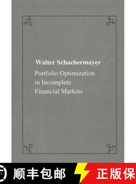【3-4周达】Portfolio Optimizations in Incomplete Financial Markets [9788876421419]