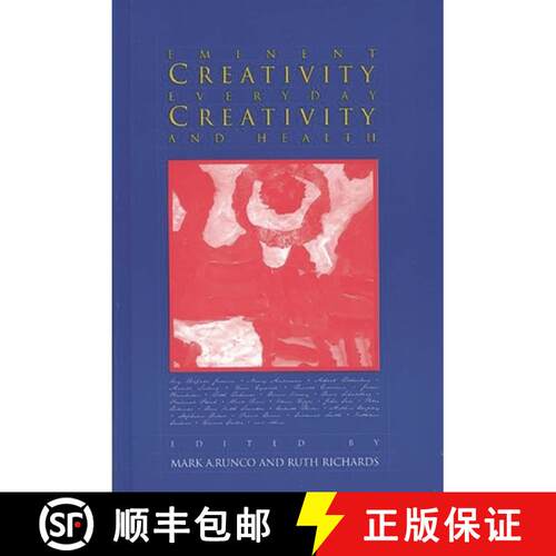 【3-4周达】精装 Eminent Creativity, Everyday Creativity, and Health [9781567501742]