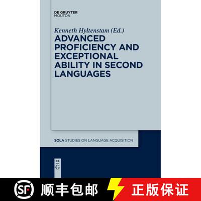 【3-4周达】精装 Advanced Proficiency and Exceptional Ability in Second Languages [9781614517184]