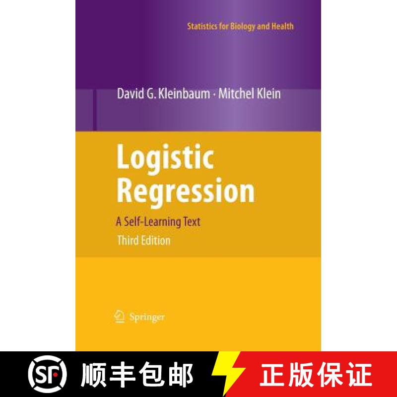 【3-4周达】Logistic Regression : A Self-Learning Text [9781493936977]