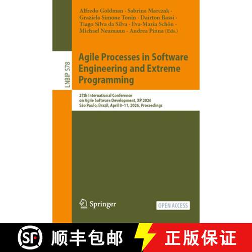 【3-4周达】Agile Processes in Software Engineering and Extreme Programming: 27th International Confer... [9783032223746]