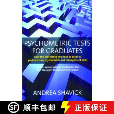 【3-4周达】Psychometric Tests for Graduates 2nd Edition: Gain the Confidence You Need to Excel at Gra... [9781845282622]