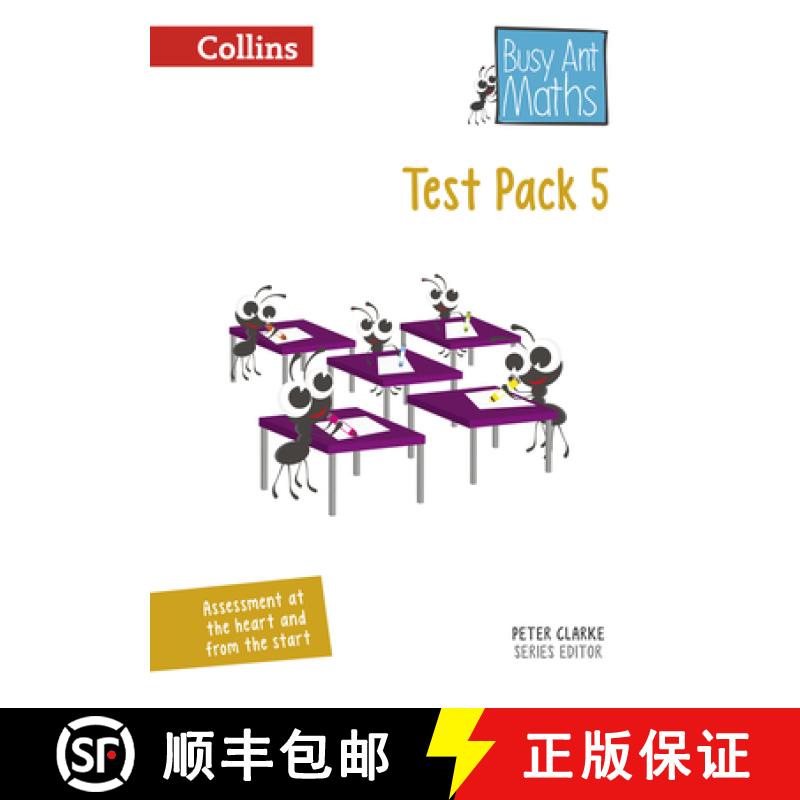 【3-4周达】Busy Ant Maths - Test Pack 5 [9780008167400]