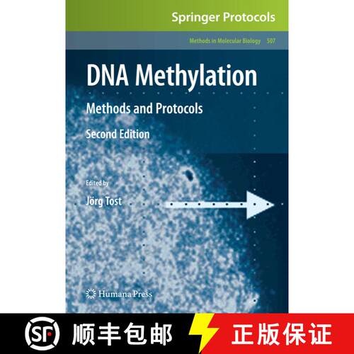 【3-4周达】精装 DNA Methylation: Methods and Protocols (Second Edition 2009) [9781934115619]