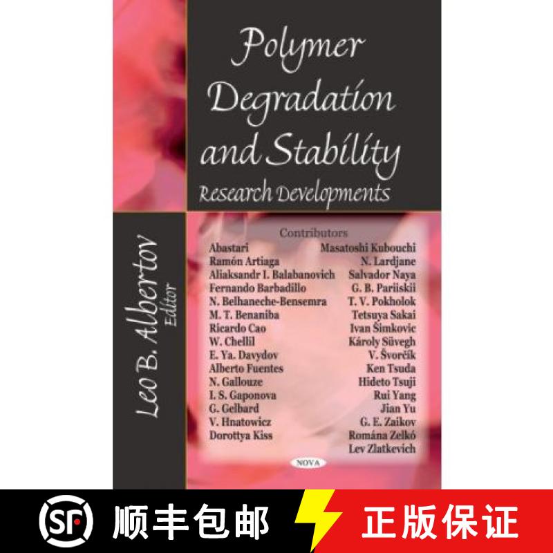 【3-4周达】Polymer Degradation & Stability: Research Developments [9781600218279]
