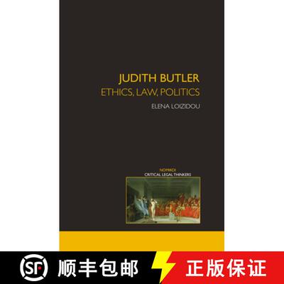 【3-4周达】精装 Judith Butler: Ethics, Law, Politics [9781904385455]