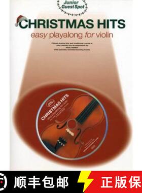 【3-4周达】Junior Guest Spot: Christmas Hits - Easy Playalong (Violin) [9780711980747]