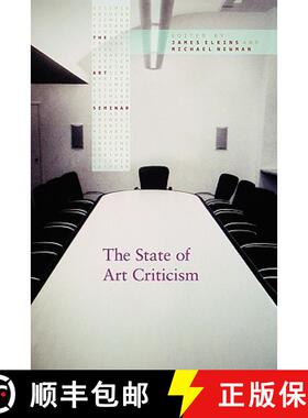 THE STATE OF ART CRITICISM - ELKINS [9780415977876]