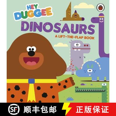 【3-4周达】Hey Duggee: Dinosaurs : A Lift-the-Flap Book [9781405950695]