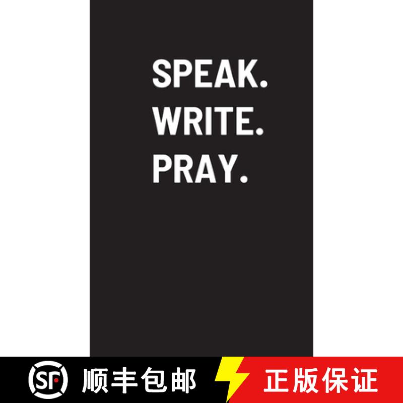 【2-3周达】Speak. Write. Pray. [9781678066581]