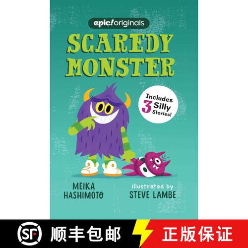 【3-4周达】精装 Scaredy Monster (Scaredy Monster Book 1) [9781524855222]