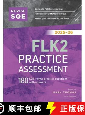 【3-4周达】Revise SQE FLK2 Practice Assessment 2025/26: 180 SQE1-style questions with answers [9781917183628]
