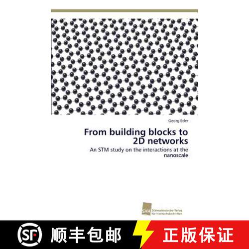 预订 From building blocks to 2D networks [9783838137278]