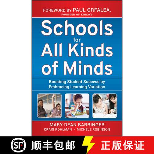 【3-4周达】精装 Schools For All Kinds Of Minds: Boosting Student Success By Embracing Learning Variat... [9780470505151]