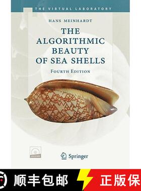 【3-4周达】The Algorithmic Beauty of Sea Shells [With CDROM] [9783540921417]