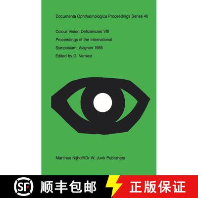 【3-4周达】精装 Colour Vision Deficiencies: International Symposium Proceedings [9780898388015]