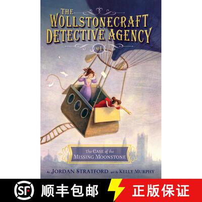 【3-4周达】The Case of the Missing Moonstone (The Wollstonecraft Detective Agency, Book 1) [9780385754439]