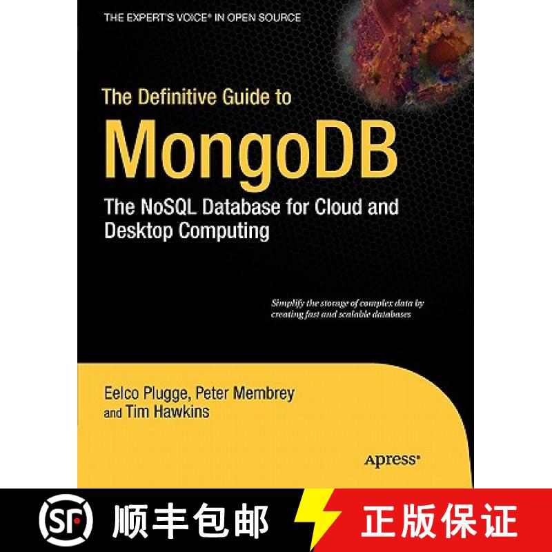 【3-4周达】The Definitive Guide to MongoDB : The NoSQL Database for Cloud and Desktop Computing [9781430230519]