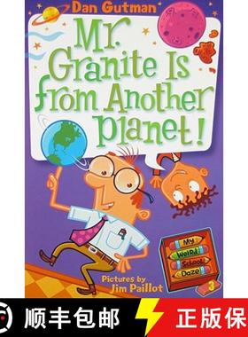 【3-4周达】My Weird School Daze #3: Mr. Granite Is from Another Planet! [9780061346118]