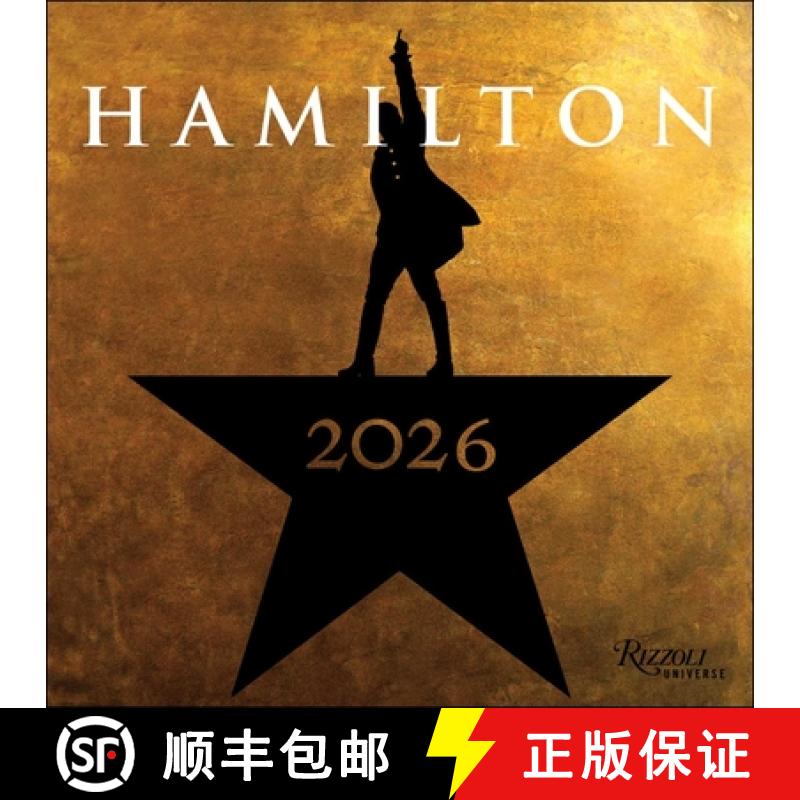 【2-3周达】Hamilton 2026 Wall Calendar: An American Musical [9780789348425]