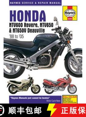 【3-4周达】Honda NTV600 Revere, NTV650 & NTV650V Deauville (88-05): 88-05 [9781785210402]