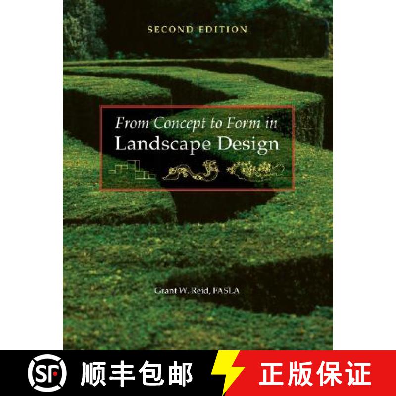 【3-4周达】From Concept To Form In Landscape Design, Second Edition [Wiley建筑] [9780470112311]