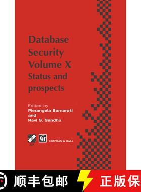 【3-4周达】Database Security X : Status and prospects [9780412808203]