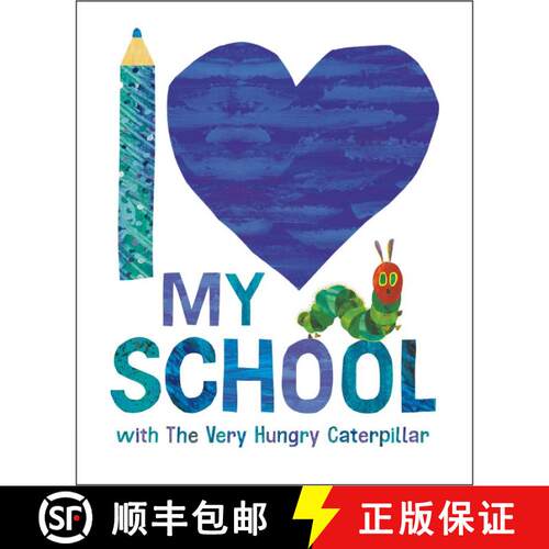 【3-4周达】精装 I Love My School with The Very Hungry Caterpillar [9798217144945]