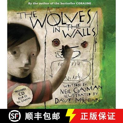 The Wolves in the Walls (Book & CD): Audio edition with paperback [9780747591627]