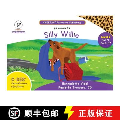 【3-4周达】C-DER (Cheetah Decodable & Early Readers) Set 4, Book 37, Silly Willie [9798330330720]