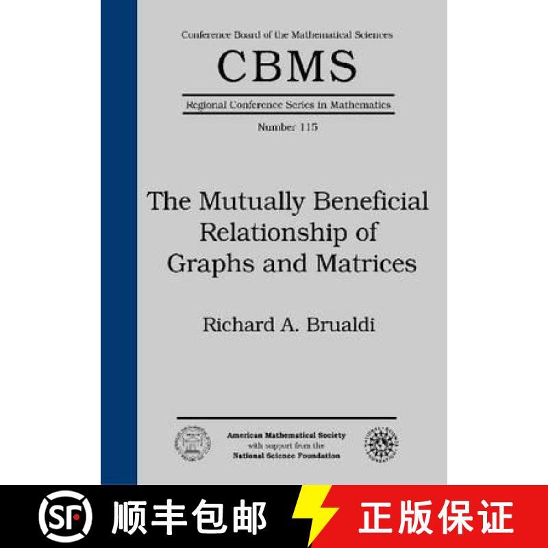 【3-4周达】Mutually Beneficial Relationship of Graphs and Matrices [9780821853153]