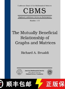 【3-4周达】Mutually Beneficial Relationship of Graphs and Matrices [9780821853153]