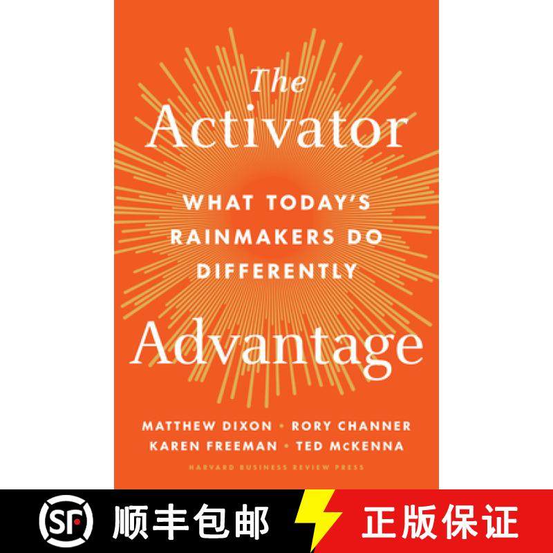 【3-4周达】The Activator Advantage : What Today's Rainmakers Do Differently [9798892790574]