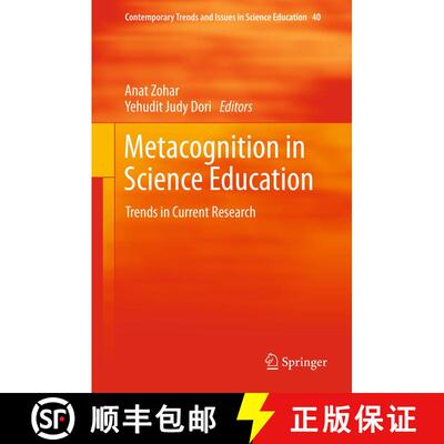 【3-4周达】Metacognition in Science Education : Trends in Current Research [9789400738201]