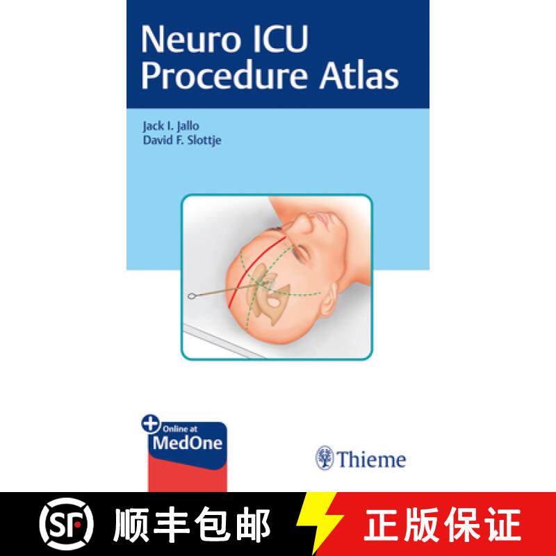 【3-4周达】Neuro ICU Procedure Atlas [9781684200177]