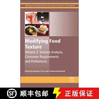 【3-4周达】Modifying Food Texture: Volume 2: Sensory Analysis, Consumer Requirements and Preferences [9781782423348]